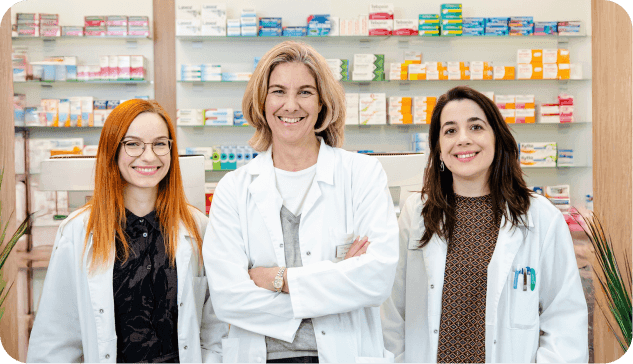 Team der Bahnhof-Apotheke Durlach